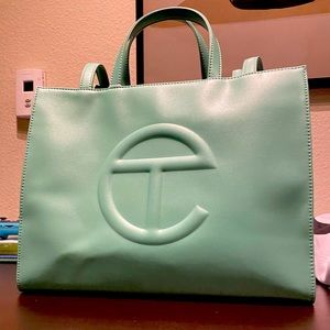 Telfar Medium Sage Shopping Bag